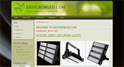 Desktop Screenshot of easygrowled.com